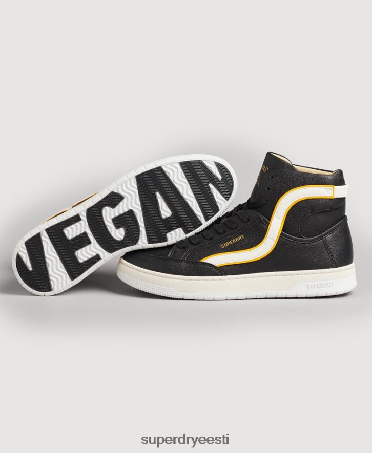 Superdry naised vanaaegsed vegan korvpüksid B2LT44348 kingad must