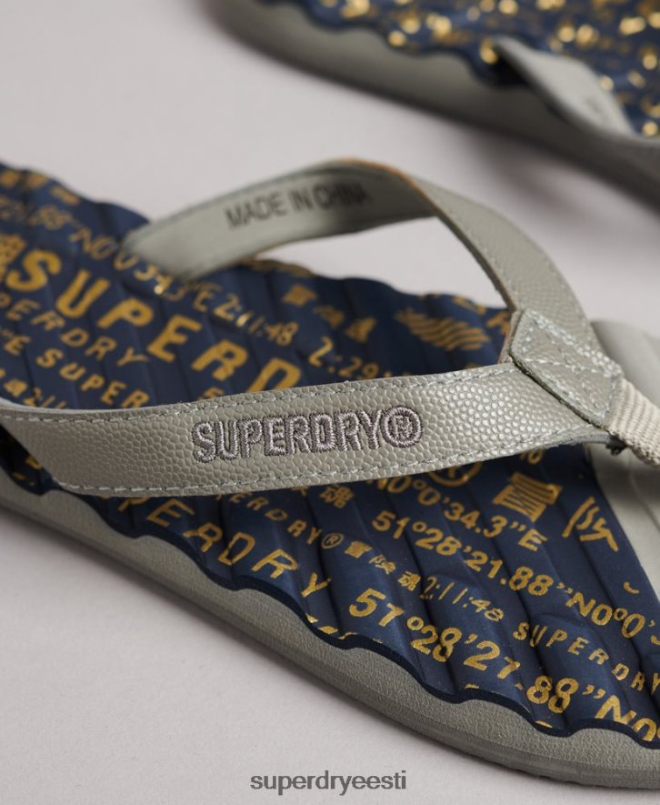 Superdry naised esmaklassiline ujumine plätud B2LT46726 kingad must