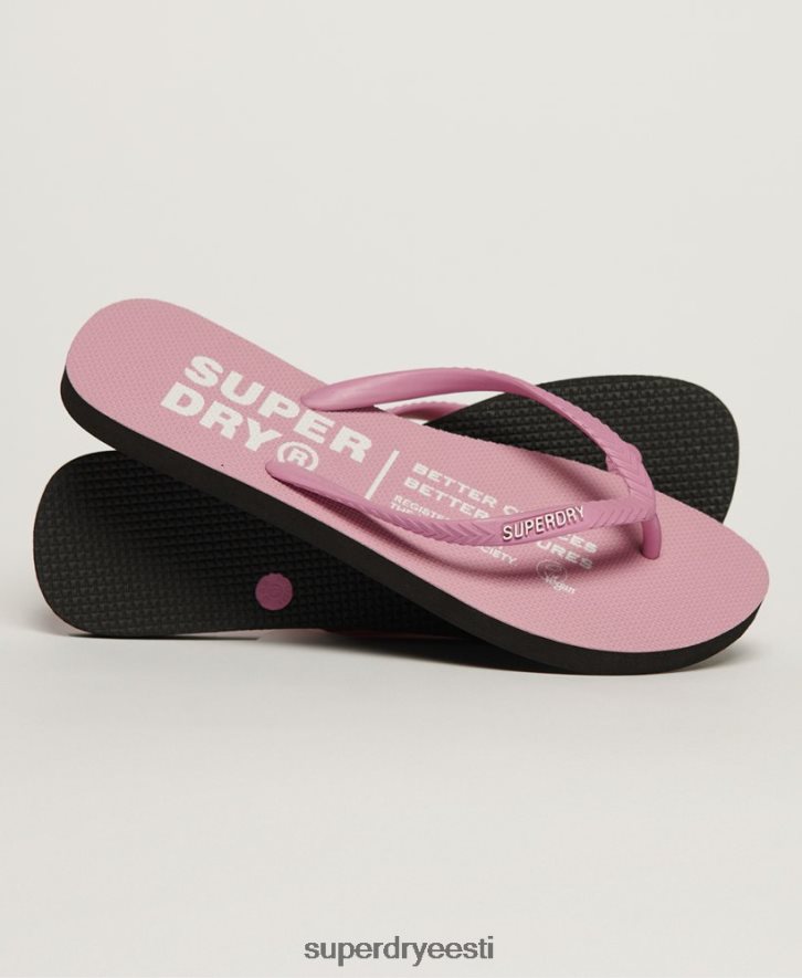 Superdry naised vegan plätud B2LT42002 kingad roosa