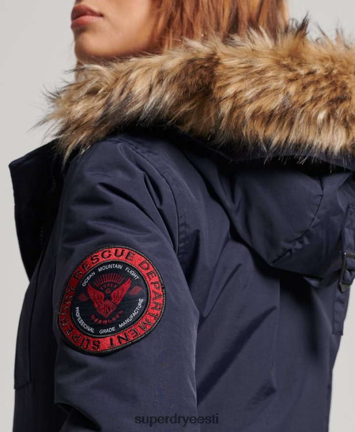 Superdry naised everesti parka jope B2LT45570 Riietus merevägi