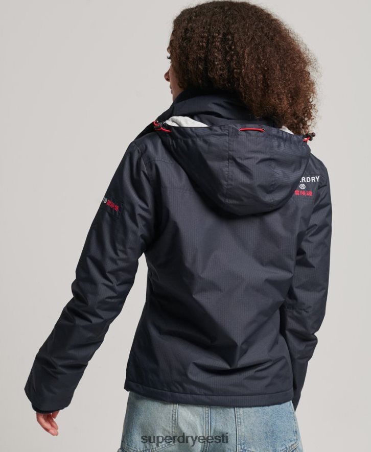 Superdry naised kapuutsiga logoga tuulejope B2LT43830 Riietus merevägi