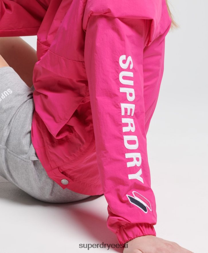 Superdry naised koodi oluline graafiline üldkulu B2LT45560 Riietus roosa