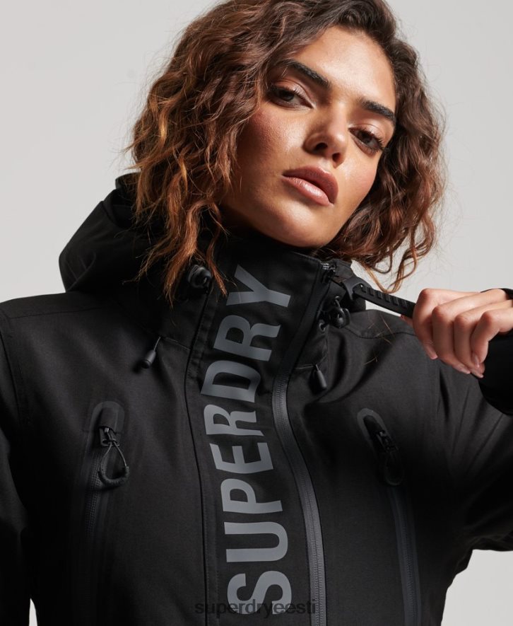 Superdry naised ülim päästejope B2LT46541 Riietus must