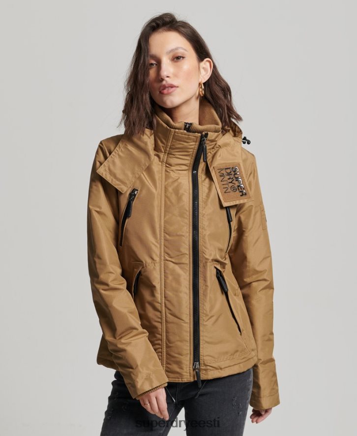 Superdry naised mägi sd-windcheater jope B2LT43618 Riietus pruun