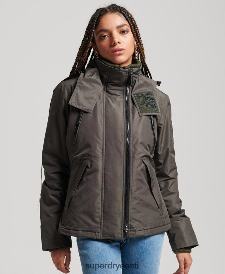 Superdry naised mägi sd-windcheater jope B2LT43728 Riietus roheline