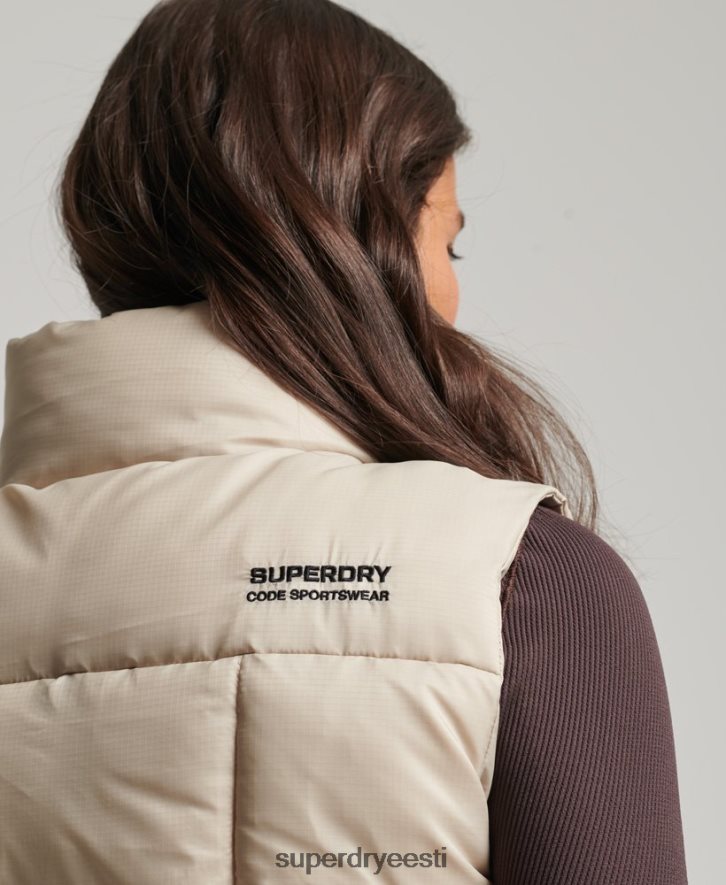 Superdry naised mägispordiriiete B2LT45632 Riietus beež