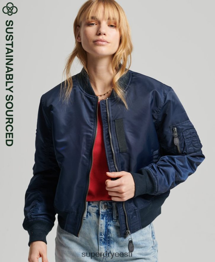 Superdry naised ma1 bomber jope B2LT45431 Riietus merevägi