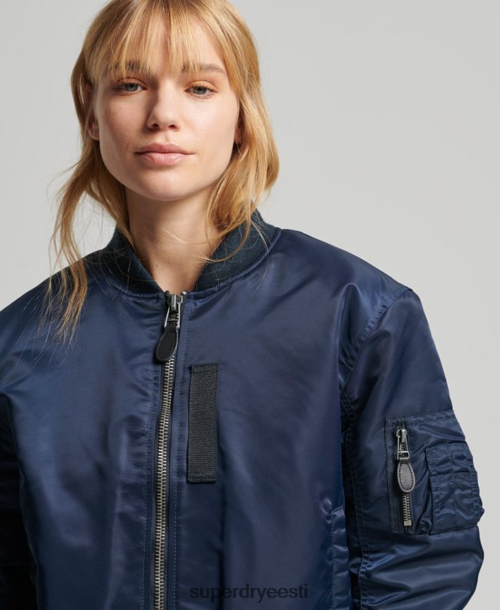 Superdry naised ma1 bomber jope B2LT45431 Riietus merevägi