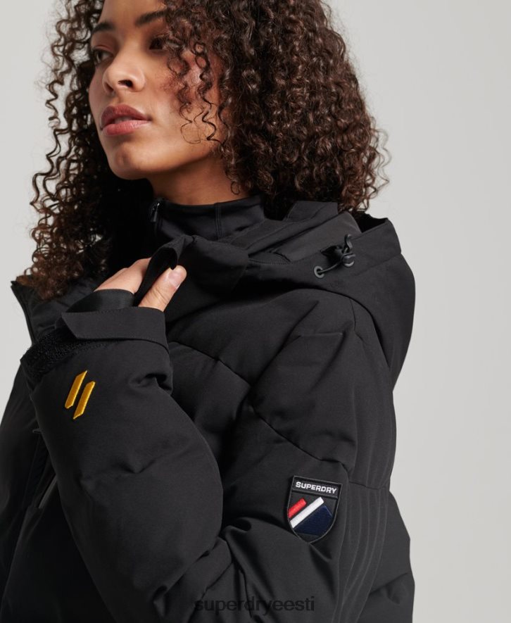 Superdry naised motion pro puffer jope B2LT43637 Riietus must