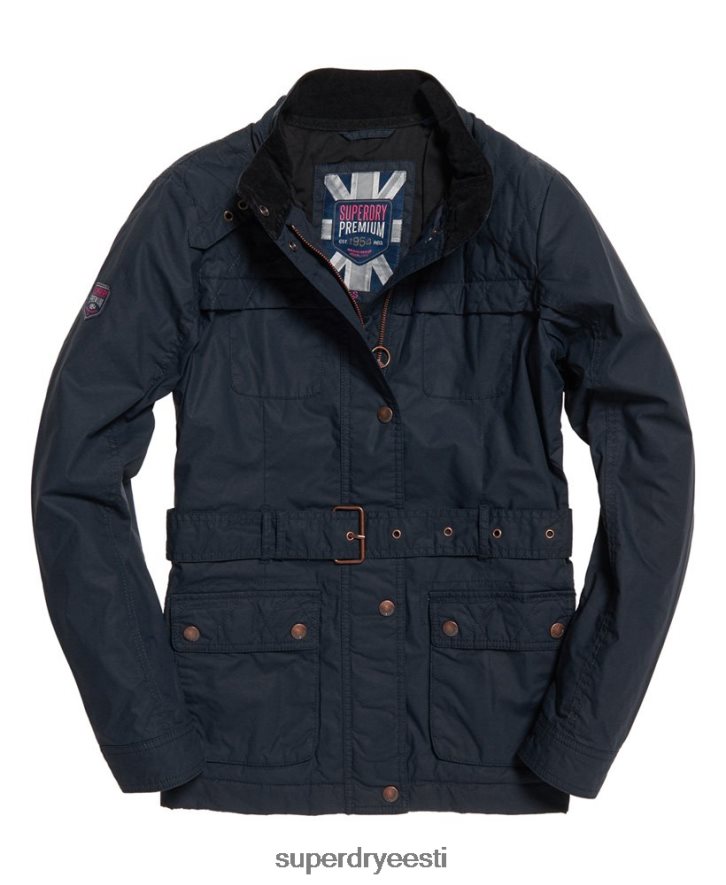 Superdry naised nelja taskuga proovijope B2LT43860 Riietus merevägi