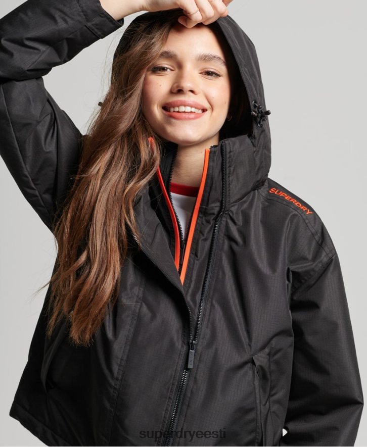 Superdry naised sd-windcheater jope B2LT43551 Riietus must