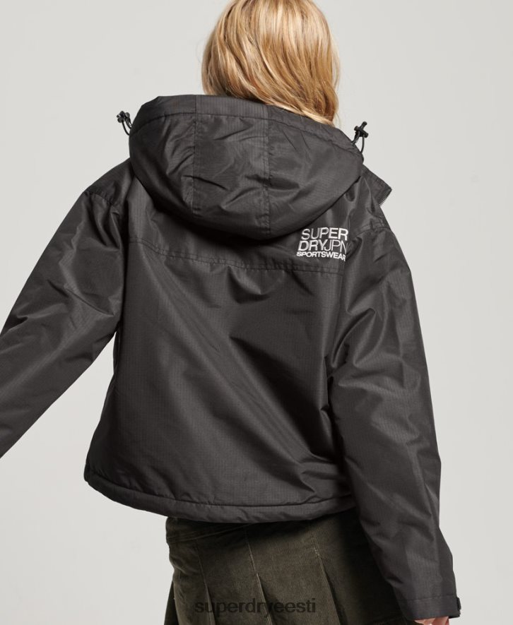 Superdry naised sd-windcheater jope B2LT43557 Riietus must