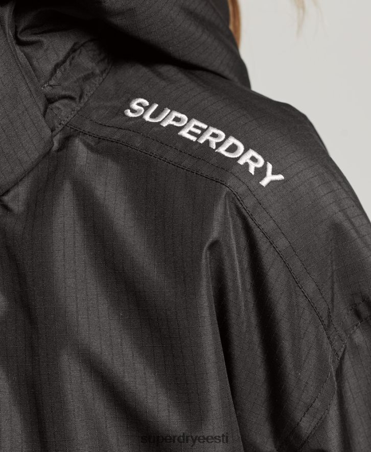 Superdry naised sd-windcheater jope B2LT43557 Riietus must