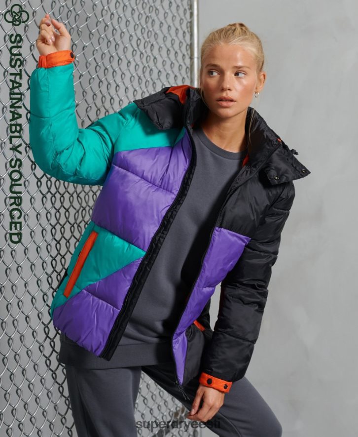 Superdry naised sportlik energiapuhv jope B2LT41155 Riietus mitu