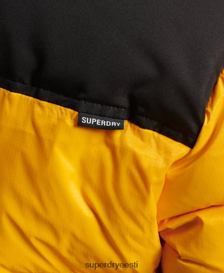 Superdry naised sportliku koodiga puffjakk B2LT45511 Riietus kollane