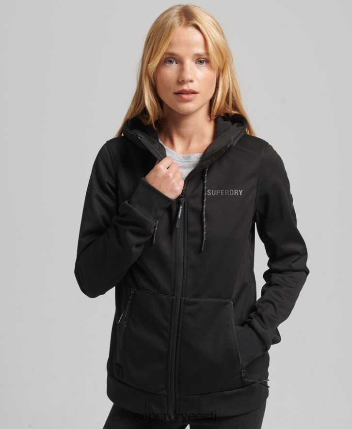 Superdry naised tehniline softshell jope B2LT45554 Riietus must