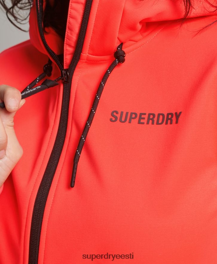 Superdry naised tehniline softshell jope B2LT45597 Riietus korallid