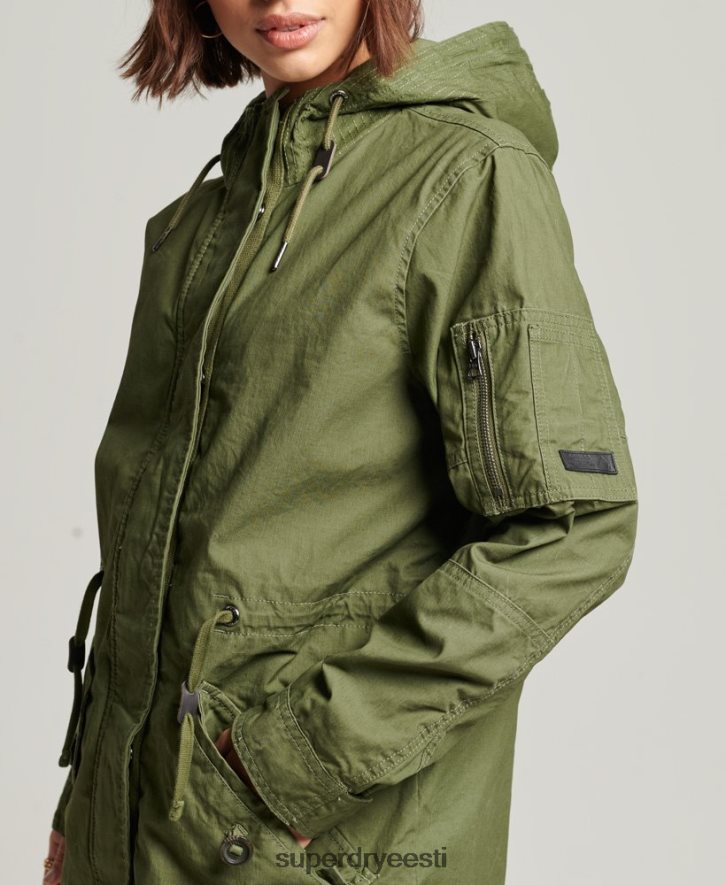 Superdry naised väliparka B2LT45433 Riietus khaki