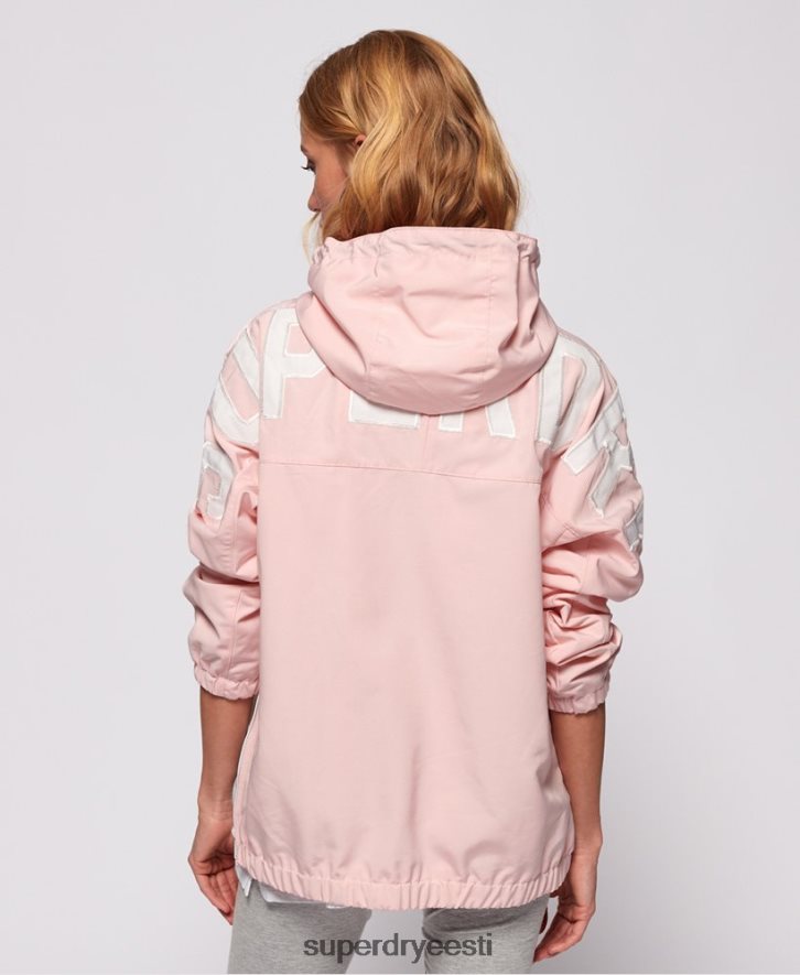 Superdry naised värviplokist peajakk B2LT43861 Riietus roosa