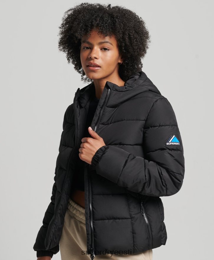 Superdry naised vaimuspordi puff B2LT45450 Riietus must