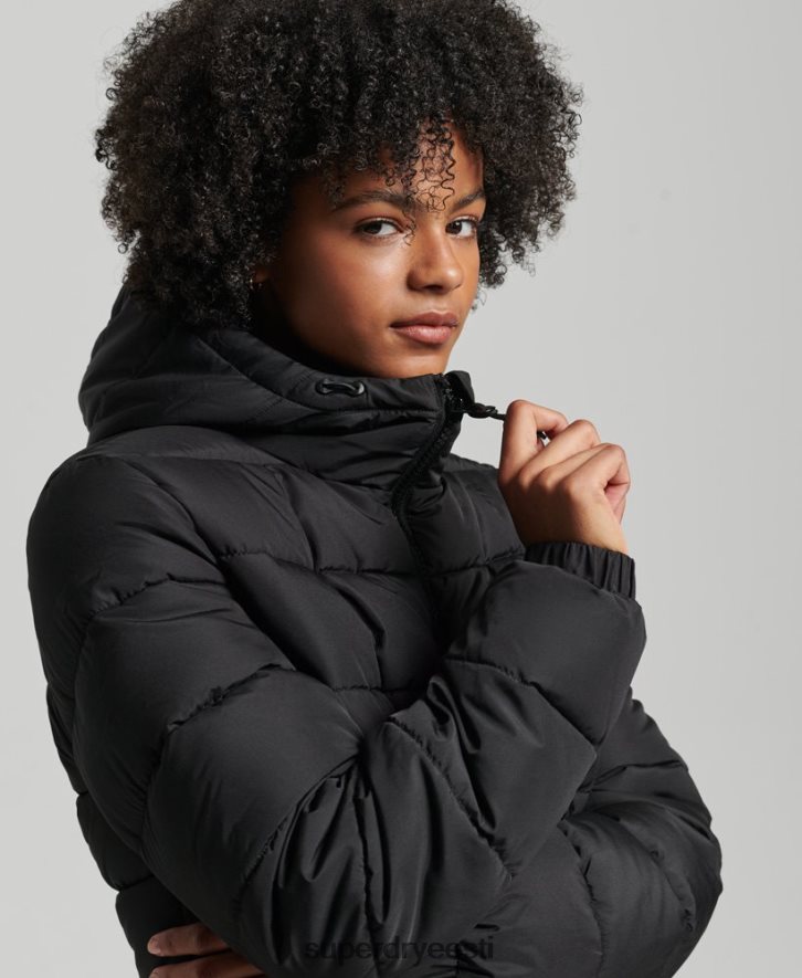 Superdry naised vaimuspordi puff B2LT45450 Riietus must