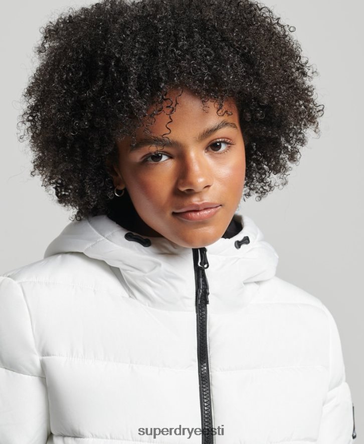 Superdry naised vaimuspordi puff B2LT45556 Riietus valge