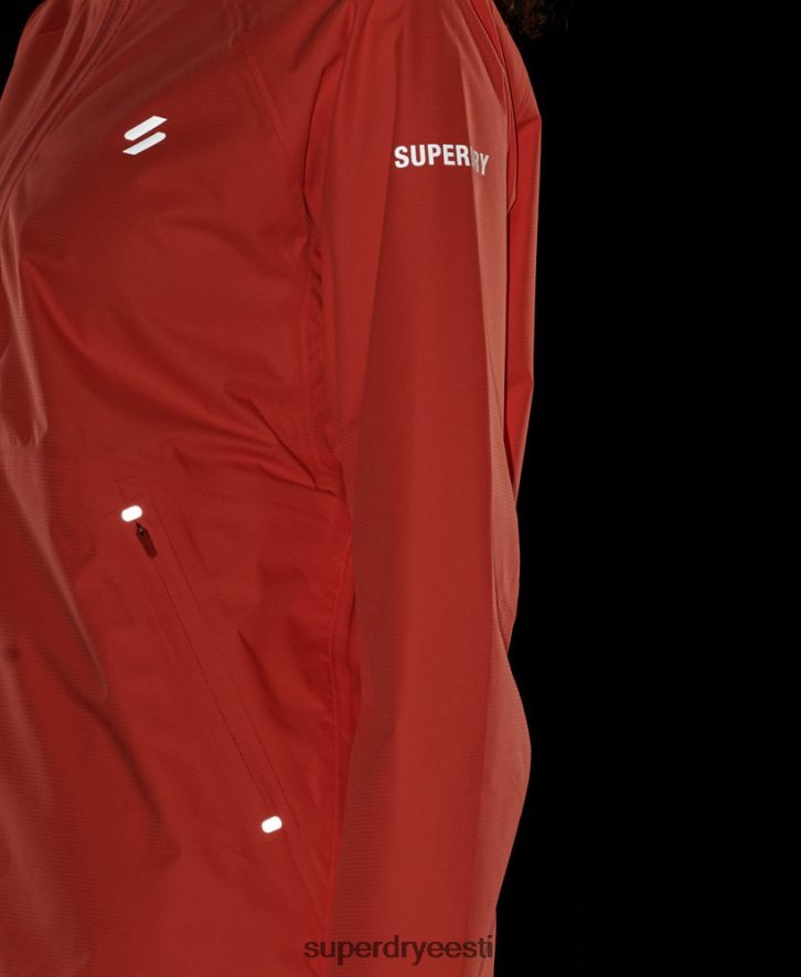 Superdry naised veekindel jope B2LT45488 Riietus korallid