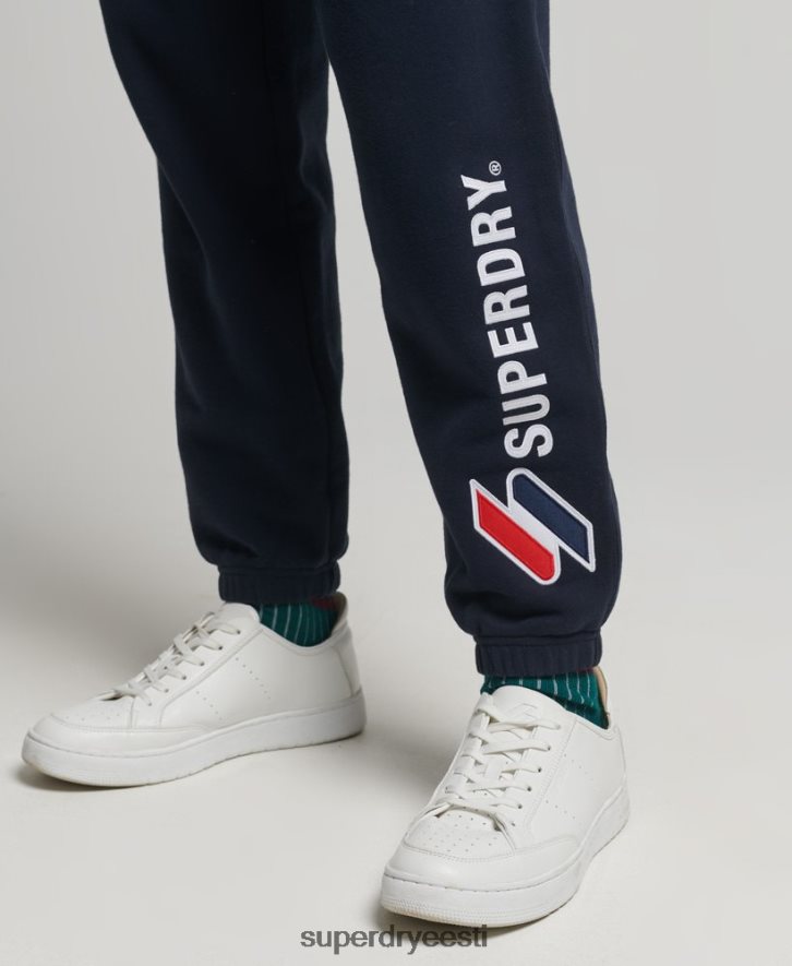 Superdry naised aplikatsiooniga logoga jooksjad B2LT43937 Riietus merevägi