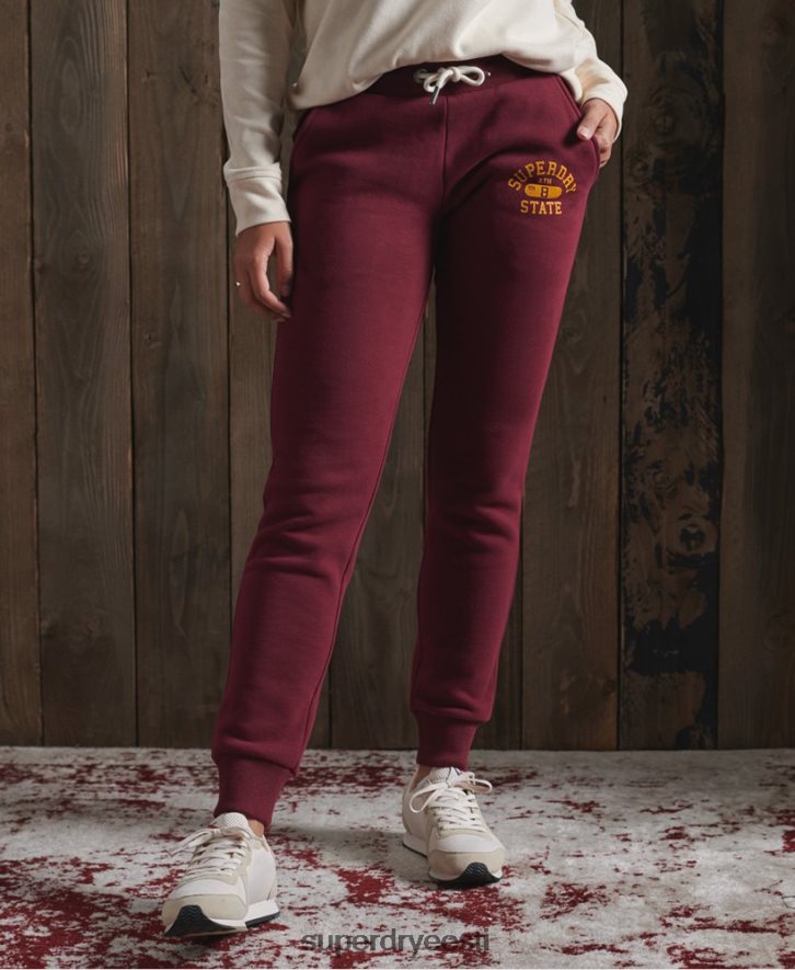 Superdry naised kergejõustiku klassikalised jooksjad B2LT43945 Riietus punane