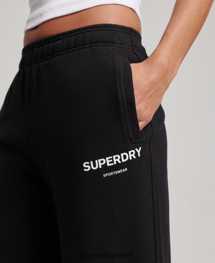 Superdry naised põhispordiga jooksjad B2LT43895 Riietus must