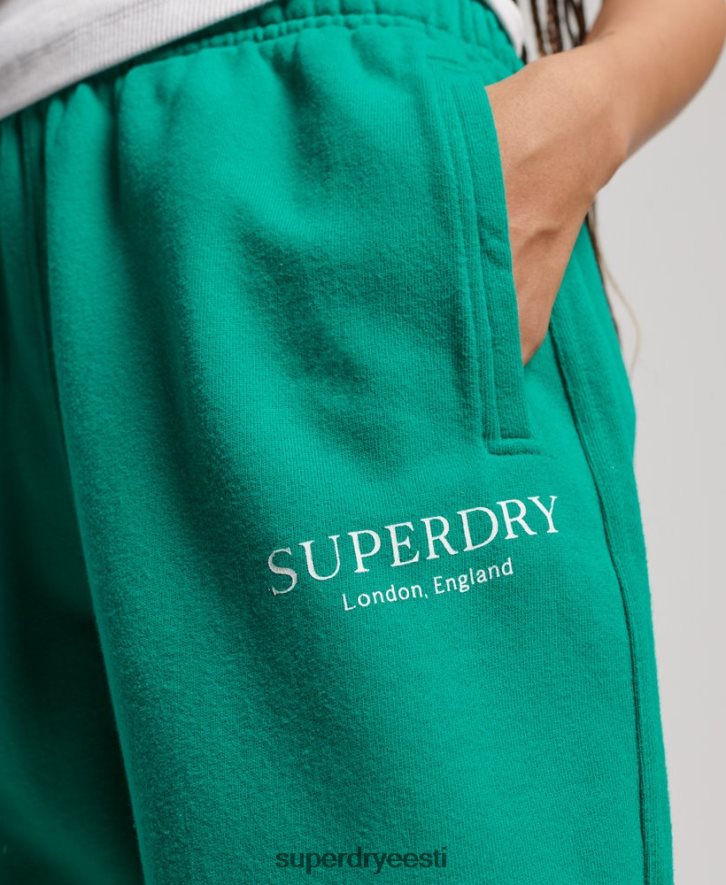 Superdry naised põhispordiga jooksjad B2LT43931 Riietus roheline