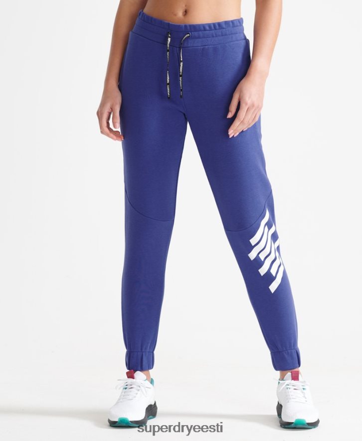 Superdry naised treenida põhijooksjaid B2LT46354 Riietus sinine