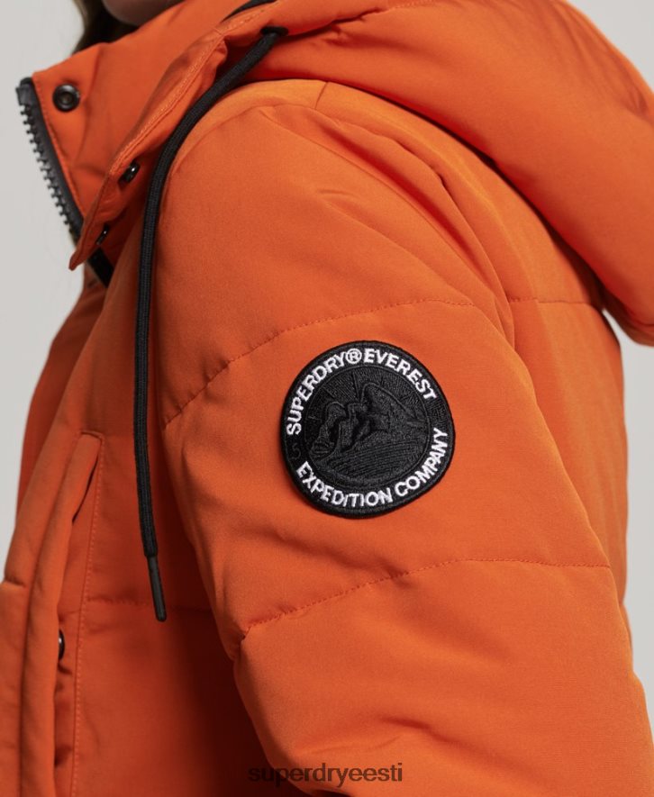 Superdry naised Everest õngejada mantel B2LT43673 Riietus oranž