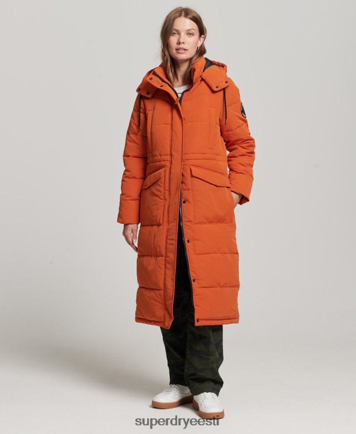 Superdry naised Everest õngejada mantel B2LT43673 Riietus oranž