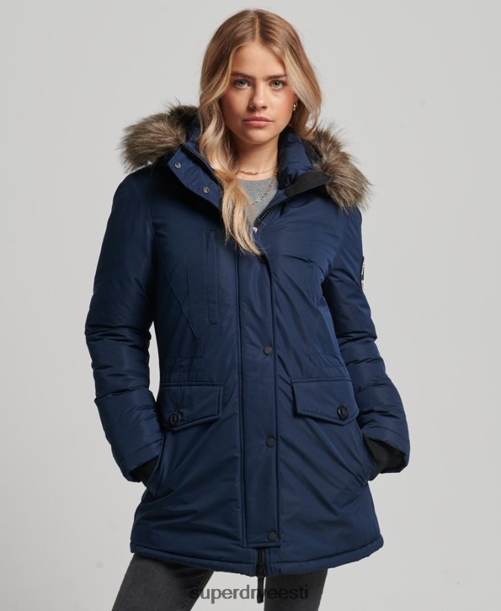 Superdry naised ashley everest parkmantel B2LT45443 Riietus merevägi