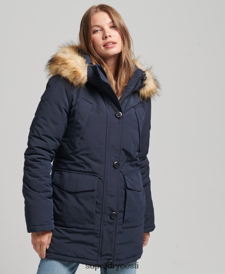 Superdry naised everest parkmantel B2LT45462 Riietus merevägi