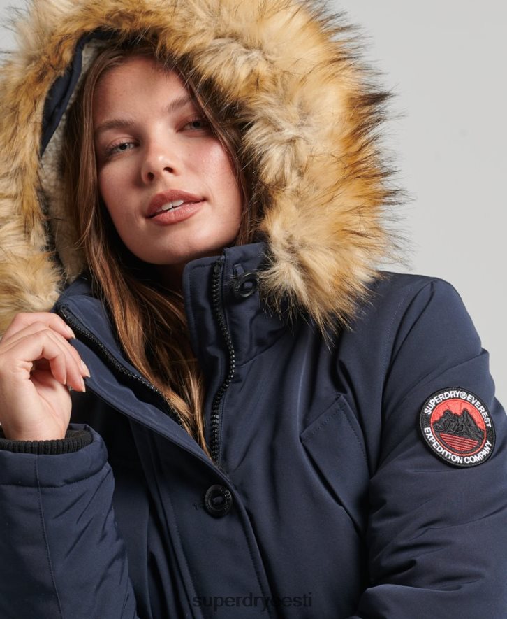 Superdry naised everest parkmantel B2LT45462 Riietus merevägi