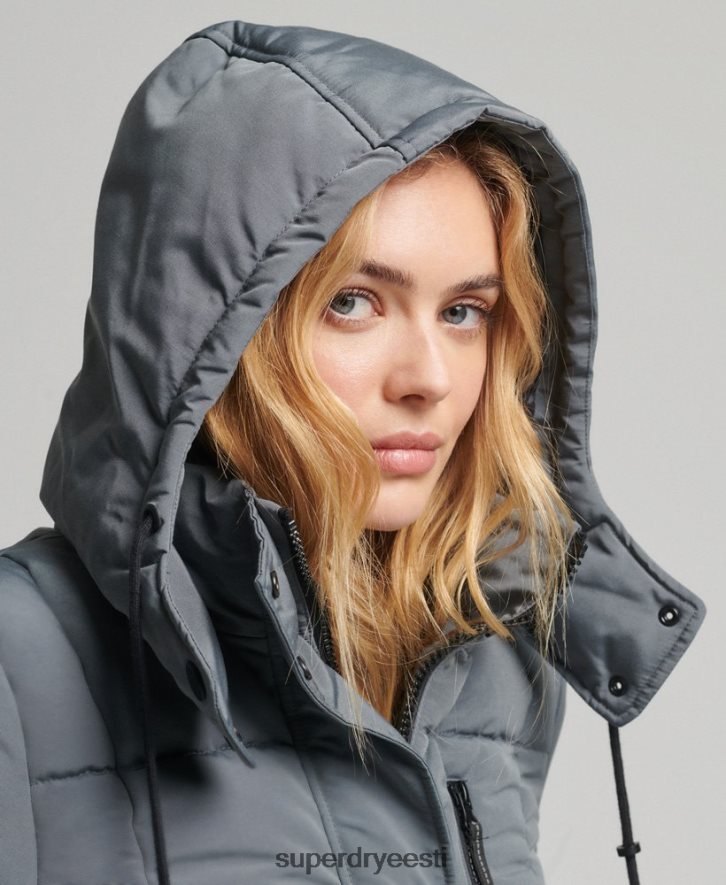 Superdry naised õngejada everesti mantel B2LT45576 Riietus tumehall