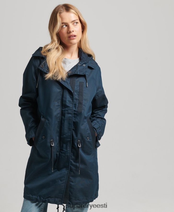 Superdry naised väliparka mantel B2LT43545 Riietus merevägi