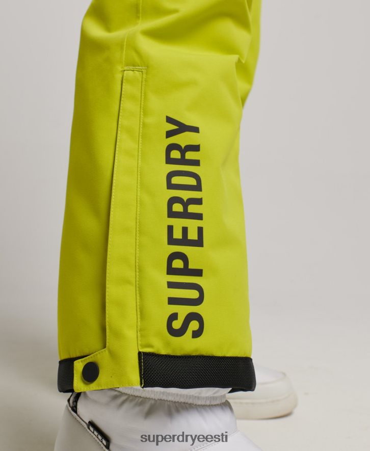 Superdry naised ülimad päästepüksid B2LT42595 Riietus kollane