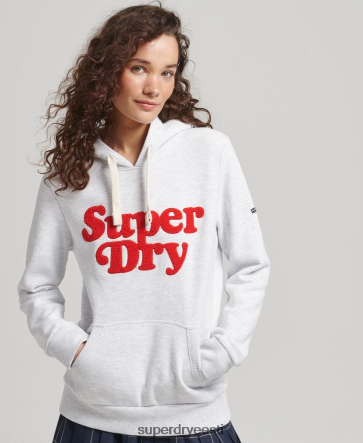 Superdry naised cooper klassikaline kapuuts B2LT45765 Riietus helehall