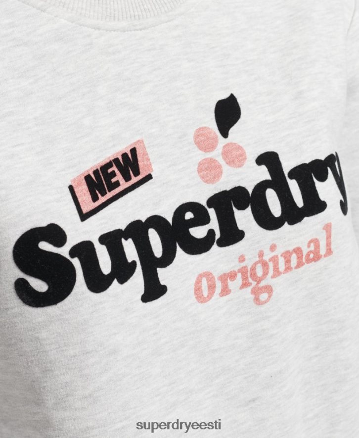 Superdry naised cooper nostalgia crew dressipluus B2LT46002 Riietus helehall