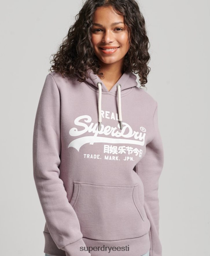 Superdry naised kaunistatud kapuuts B2LT43346 Riietus lilla