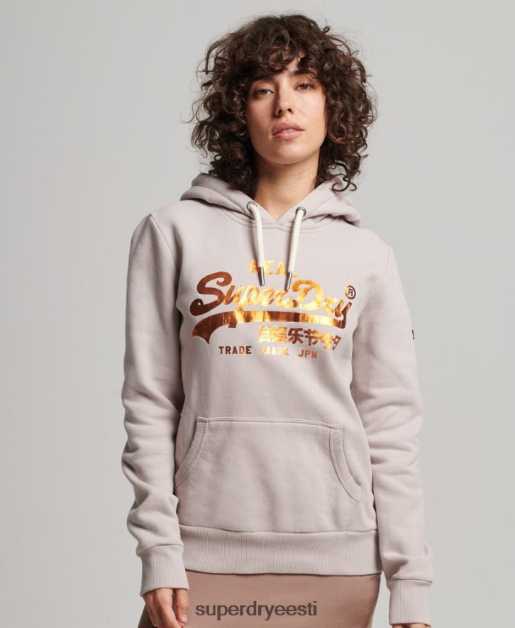 Superdry naised kaunistatud kapuuts B2LT43424 Riietus beež