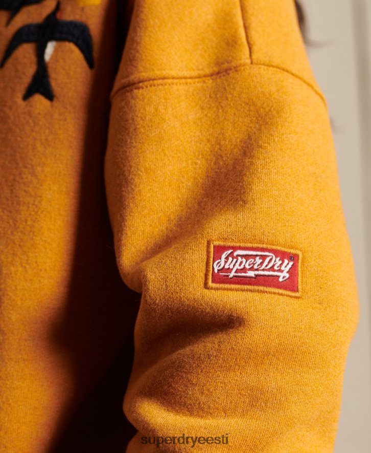 Superdry naised kaunistusega suika boxy kapuuts B2LT46099 Riietus kullast