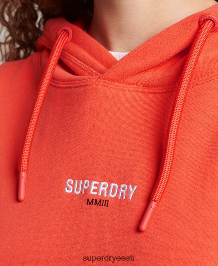 Superdry naised koodiga mikrologoga kapuuts B2LT45903 Riietus korallid