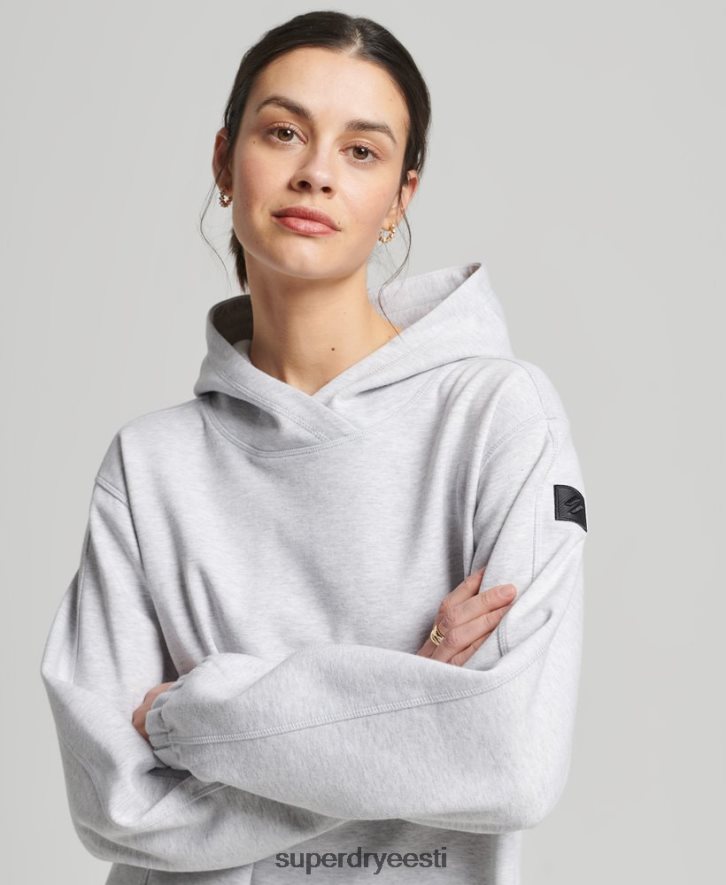 Superdry naised kooditehnoloogia ülisuur kapuuts B2LT45790 Riietus hall