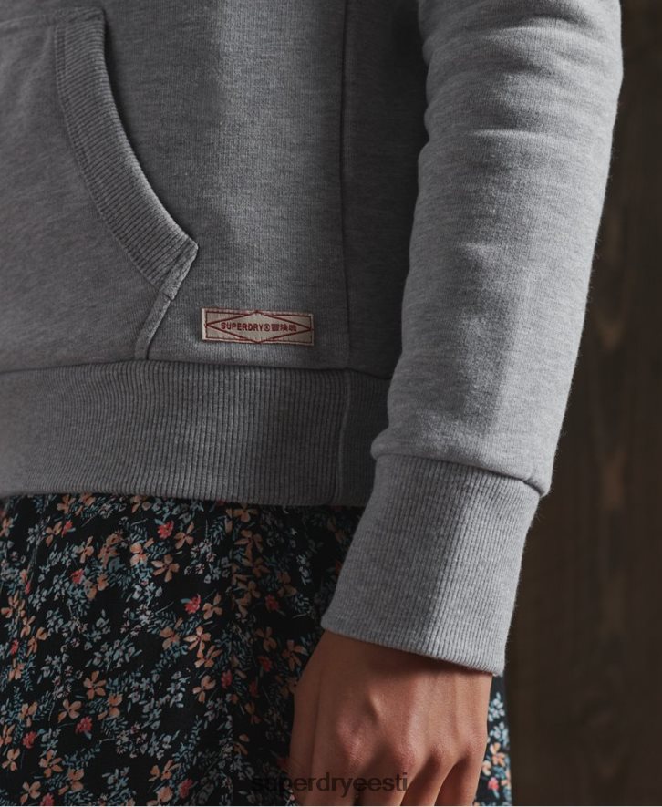 Superdry naised meisterdatud tööriiete kapuuts B2LT43507 Riietus tumehall