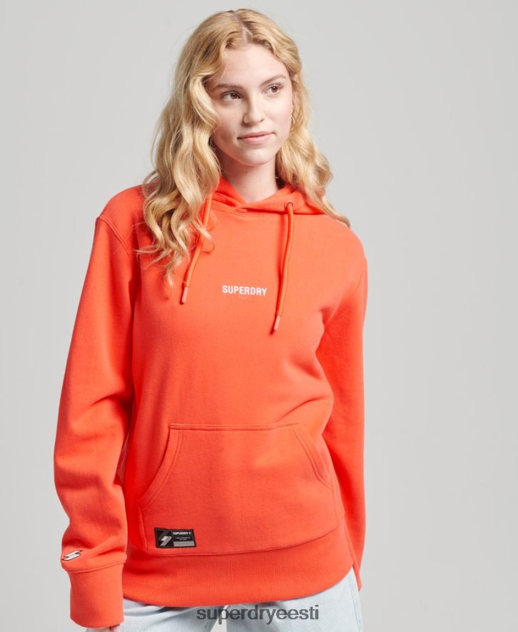 Superdry naised mikrologoga kapuuts B2LT45812 Riietus korallid