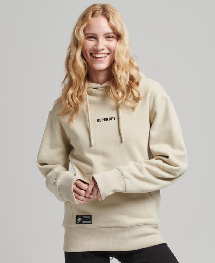 Superdry naised mikrologoga kapuuts B2LT45884 Riietus beež